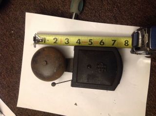Vintage Bell,  " The Holtzer - Cabot Electric Co.  " Cast Iron Bell - Gong Type Ps
