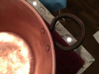 Solid Copper Hammered Confiture Jam Pot/Pan 3