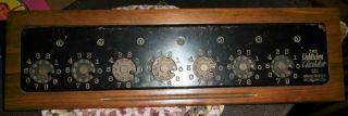 Antique The Lightning Calculator Co Grand Rapids Michigan Usa Adding Machine