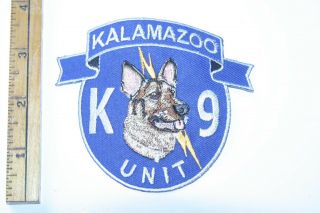 Mi: Kalamazoo Police K9 Unit Patch