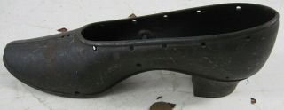 Antique Cast Iron Shoe Mold