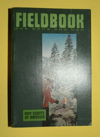 Vintage Boy Scouts Book - Fieldbook For Boys And Men - 1967 Edition