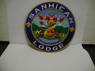 Order Of Arrow Sanhican Lodge 2 J7 Gmy 75th Ann; Pb;