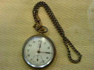Vintage Pocket Watch Umf,  Ruhla,  Saturn