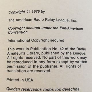Vintage Vol 1 Weekend Projects For The Radio Amateur 1979 3