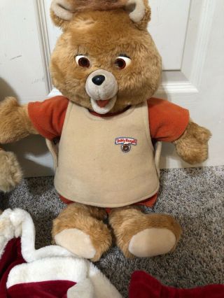 Teddy Ruxpin Vintage 1985 Talking Bear And Teddy Ruxpin Bundle Santa 5