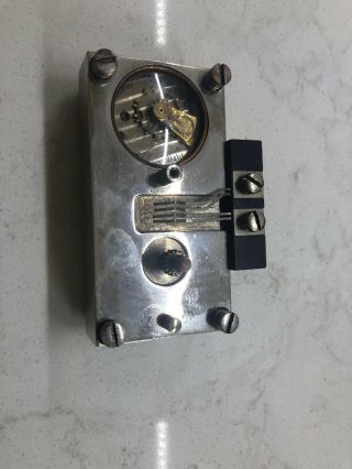 Vintage Illinois Watch Company Movement In Bank Vault Timer