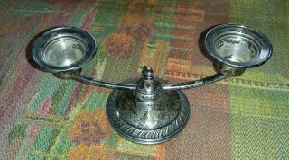 Haunted Antique Candleholder Sterling Silver From Paranormal Estate/collector
