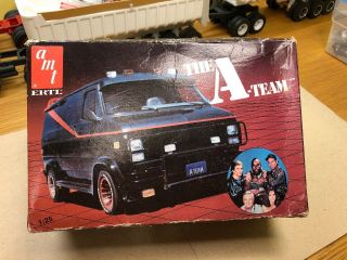Amt Ertl 1/25 A Team Van O/c 1983 Issue 6616
