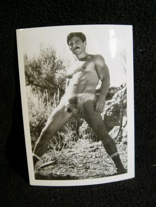 Vintage B/w Colt ? Studio Gay Interest Nude Male Photo Art Figure Study 29