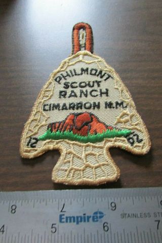 Vintage Bsa Philmont Scout Ranch Cimarron Mexico Colored Uniform Patch