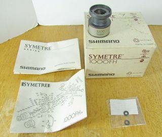 Spare Spool And Box For Shimano Symetre 1000fh Spinning Reel Instructions Washer