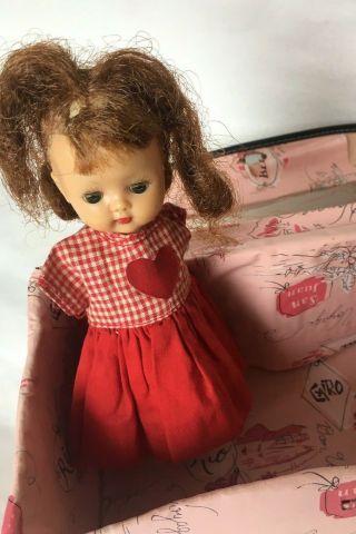 1950s Muffie Doll With A Variety Of Clothes