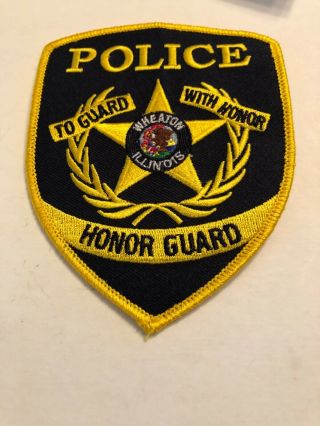 Honor Guard Wheaton Illinois Police Department Honor Guard