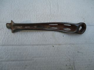 SPARKS FANCY IRON HANDLE WOOD STOVE LID LIFTER. 2