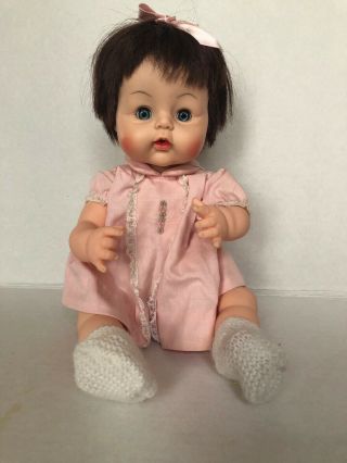Madame Alexander 1965 Vintage " Sweet Tears " Baby Doll With Open/close Eyes 18 "