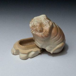 GM18: Japanese Incense Case,  Kogo by 1st class potter,  Hosai Asahi,  Tiger 7