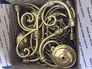 20lbs Of Brass Scrap - Lamp Parts