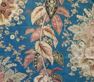 Mid 19th Century French Linen Cotton Indienne 172