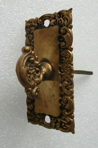 Antique Brass Bronze Mechanical Door Bell Turn Twist Key