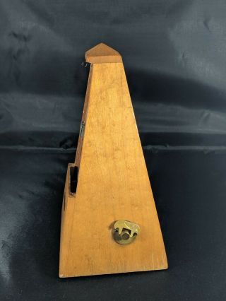 Antique Vintage Seth Thomas Wooden Metronome 4