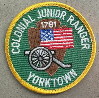 Junior Ranger Patch Yorktown
