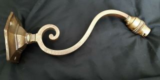 Vintage Swan Neck Outside Wall/porch Light Fitting