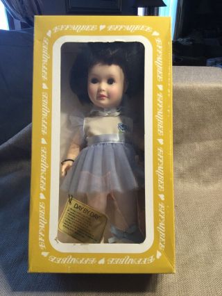 Vintage 1980 Effanbee Day By Day Tuesday Child Doll W/ Tag Ballerina Euc