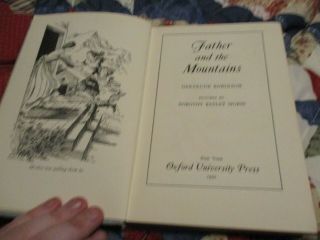 Vintage 1950 Father And The Mountains Gertrude Robinson