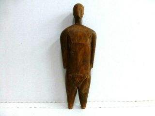 Antique Priimitive African Tribal Wood Fertility Hand Carved Statue Figure