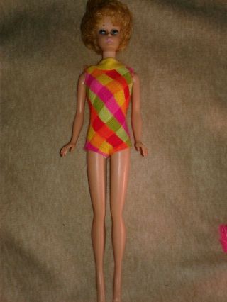 Vintage barbie 1960’s bubble cut American Girl Barbie Doll - 3