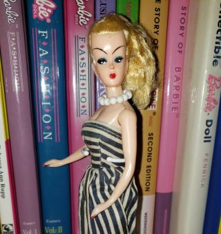 Vintage Barbie Doll Clone Blonde Ponytail Hong Kong Lilli - Small 8 "