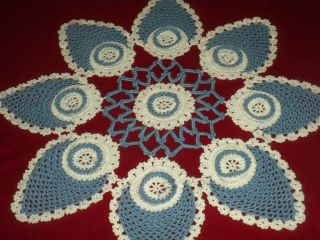 Vintage Cotton Handmade Crochet Lace Doily Code:b27