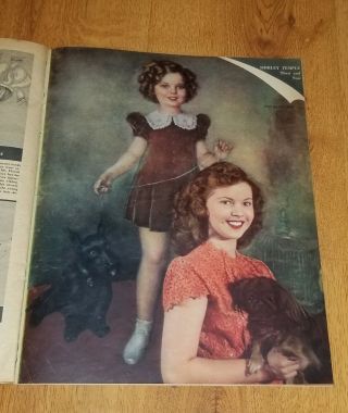 SCREEN GUIDE 1946 Rita Hayworth Clarke Gable Shirley Temple vintage movie 4