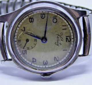 Gent ' s Vintage VERITY Hand Winding Mechanical Wristwatch on Excalibur Strap 2