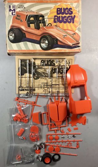 Vintage Imc Bugs Buggy 1/20 Model Kit 151 - 200 (parts)