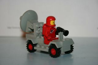 Vintage Lego Space 889 Radar Truck Set With Copied Instructions