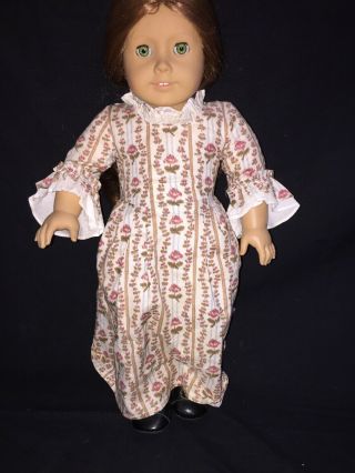 Vintag Pleasant Company American Girl Felicty Doll W/ Outfit Red Hair Green Eyes