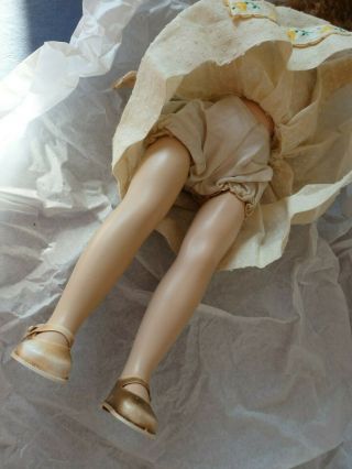 1954 Mme.  Alexander BRIDE doll with homemade clothes of the time 14 inches 3