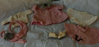 1954 Mme.  Alexander BRIDE doll with homemade clothes of the time 14 inches 8