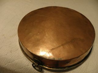 Vintage/antique Copper 10 1/2 Inch Tart Tatin