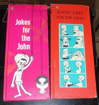 2 Vintage Volumes: Jokes For The John/jewish Jokes For The John - - Bathroom Humor
