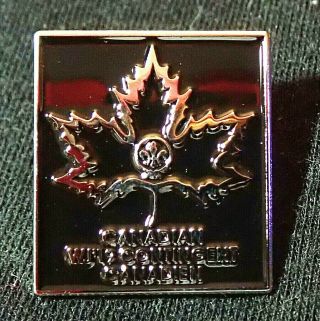 24th 2019 World Scout Jamboree Offl Wsj Canada Contingent Travel Badge Patch Pin