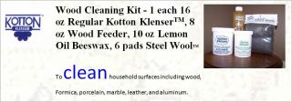 Kotton Klenser Wood Restoration Cleaning Kit 3
