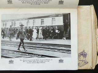 Royal Visit Pictorial Review King George VI Queen Elizabeth 1939 Alberta Canada 4