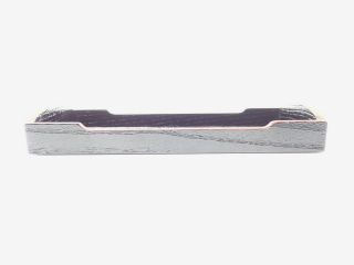 Japanese antique vintage black lacquer wood rectangular pen brush tray chacha 5