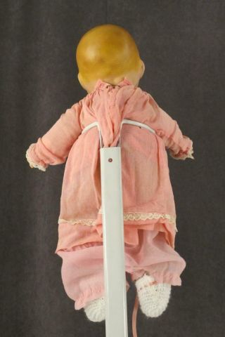 Vintage Baby Doll Composition Grace Storey Putnam BYE LO Sleep Eye Cloth Body 15 7