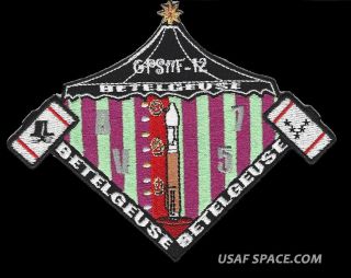 Gps Iif - 12 - Betelgeuse - Atlas Usaf Ula 5 Sls Ccafs Satellite Launch Space Patch