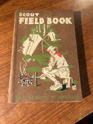 Vintage Scout Field Book Boy Scouts Of America 1948/1958 13th Printing