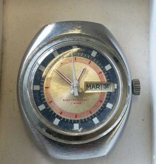 Retro Vintage 60 S 70 S Seiko Selfwind Watch